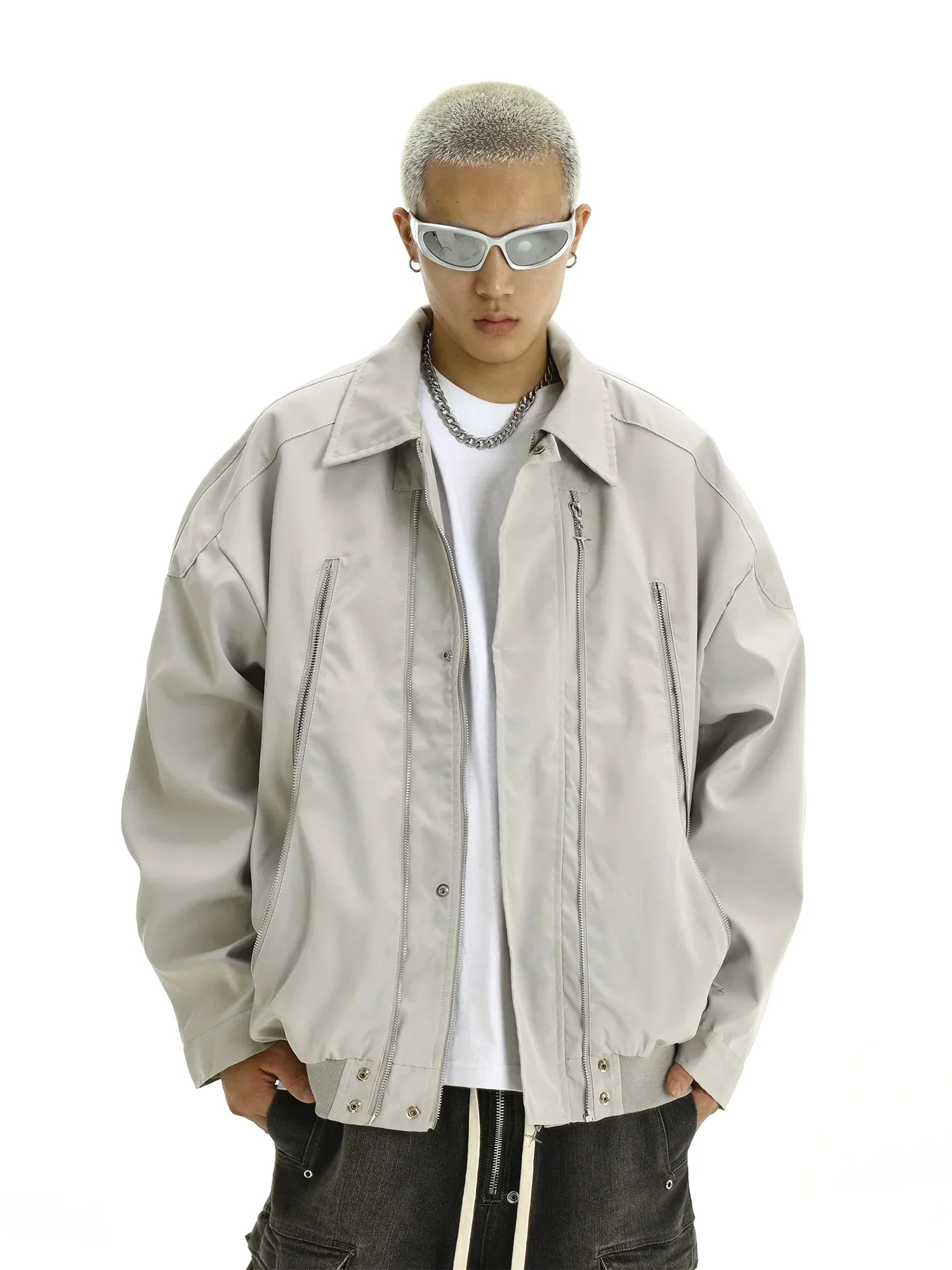 Oversize Zipper Jacket