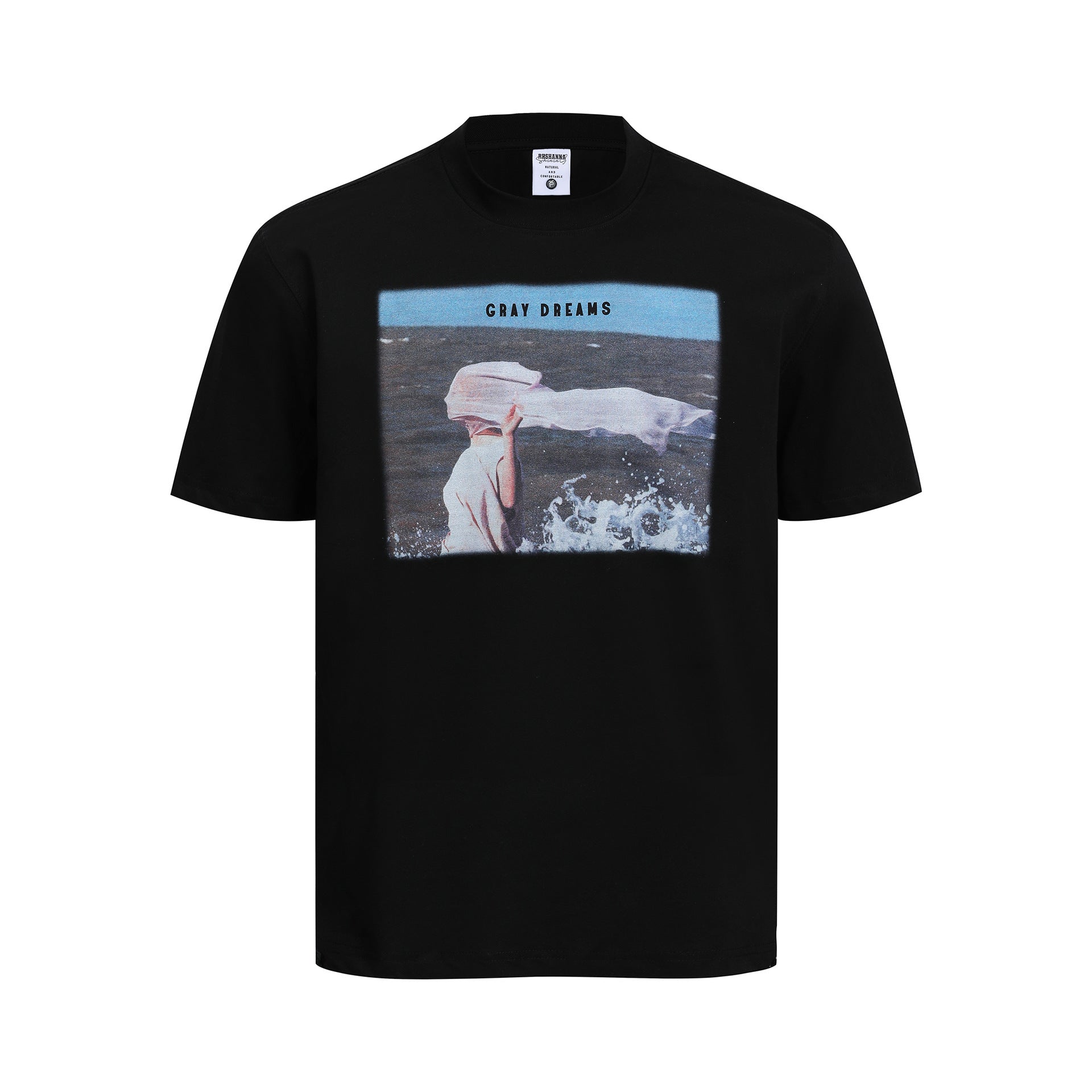 Portrait Graphic Print Short Sleeve T-Shirt