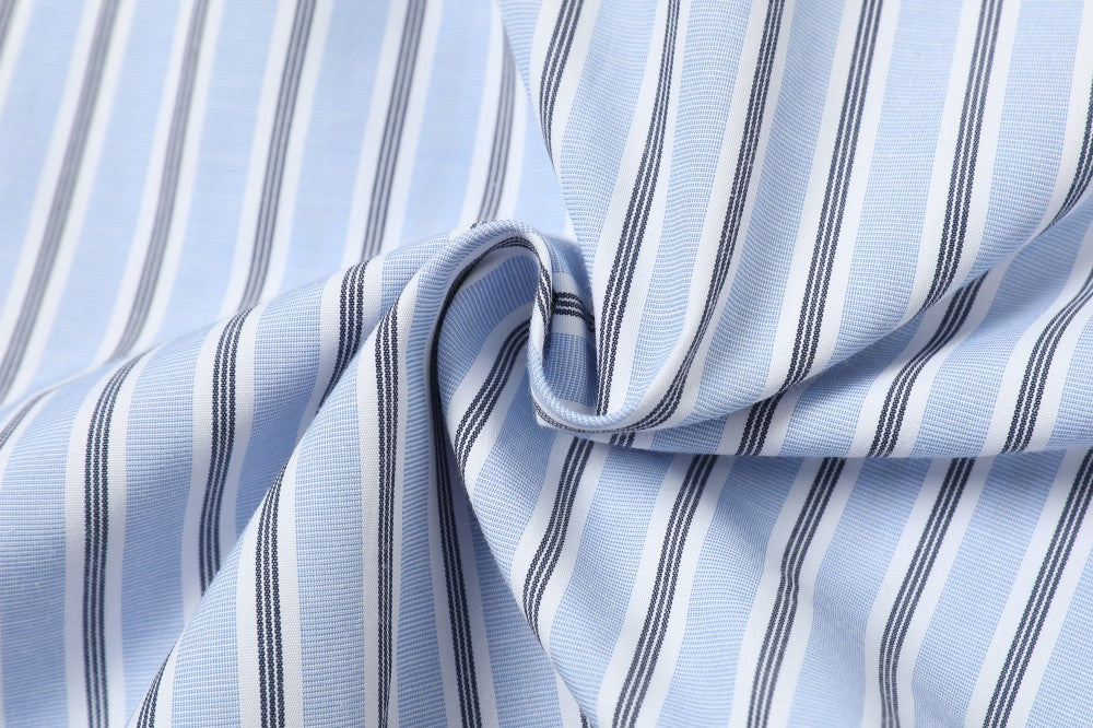 Stripe Letter Print Long Sleeve Shirt