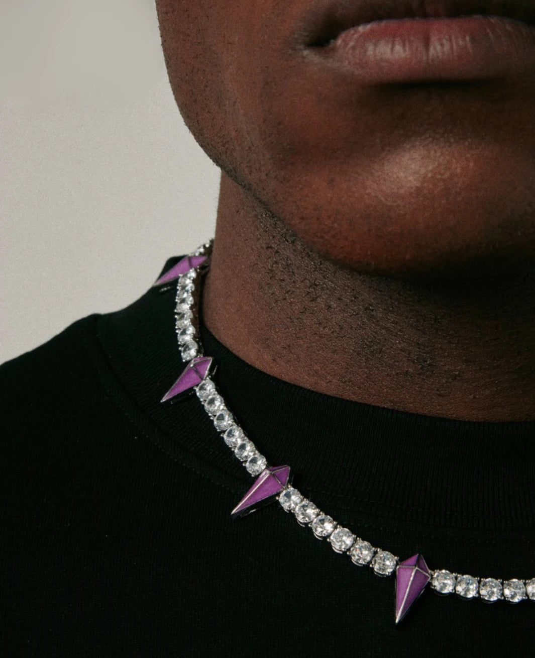 Black Panther Luminous Zircon Chain