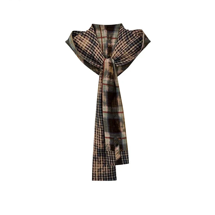 Black one size scarf