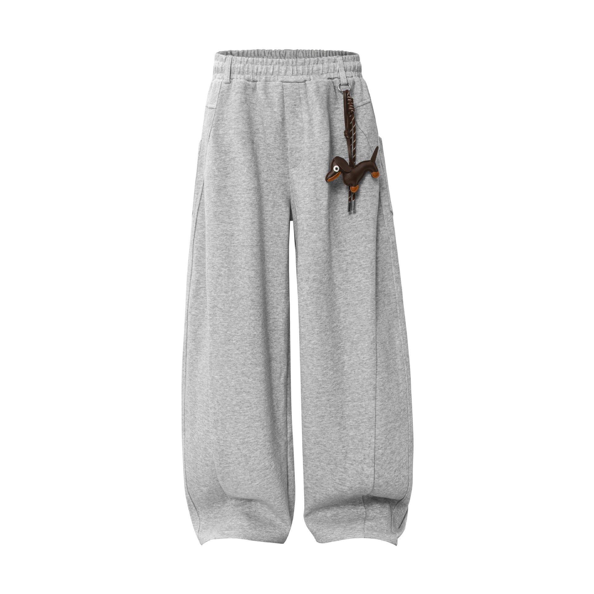 Pendant Wide Leg Barrel Sweatpants