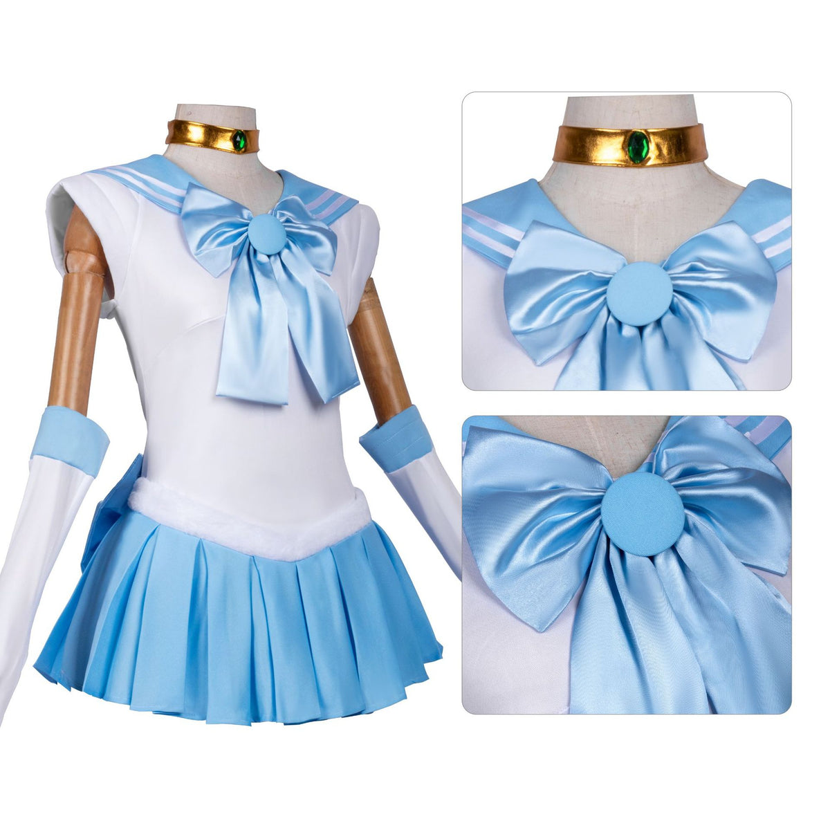 Halloween Sailor-Style Anime Cosplay Costume