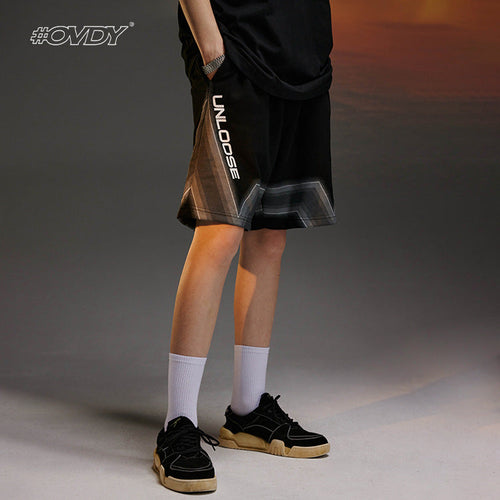 Breathable Straight-Leg Shorts - Black / S