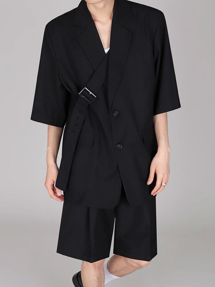 Short Sleeve Tailored Jacket