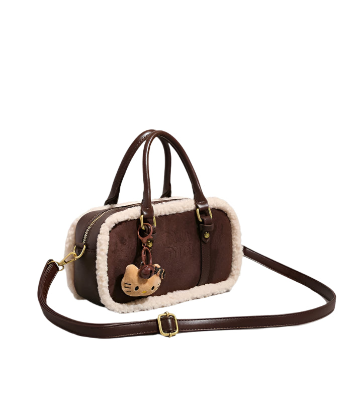 Vintage Frosted Versatile Crossbody Bag