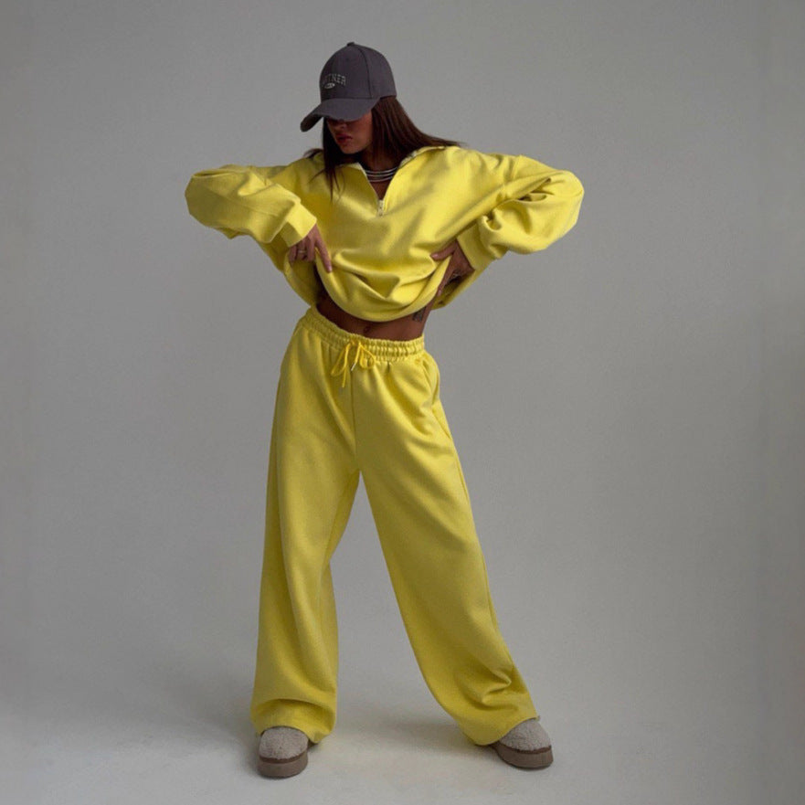 Oversize Lace-up Sweatshirt