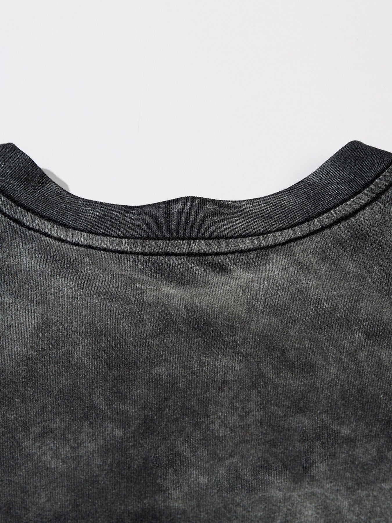 Gradient Thorn Print Short Sleeve T-Shirt
