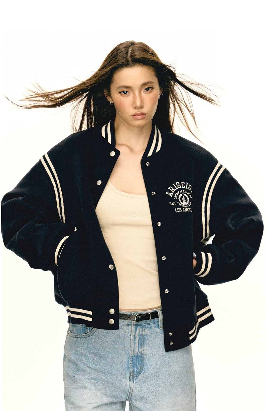 Patchwork Basball Jacket
