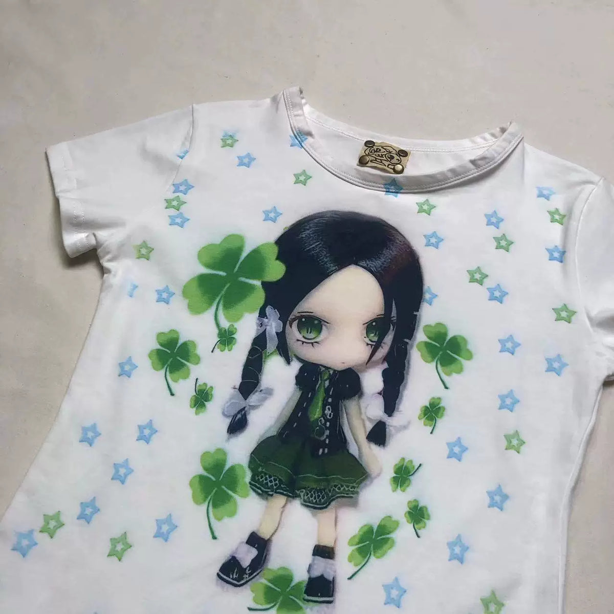 Clover Doll Short Sleeve T-Shirt