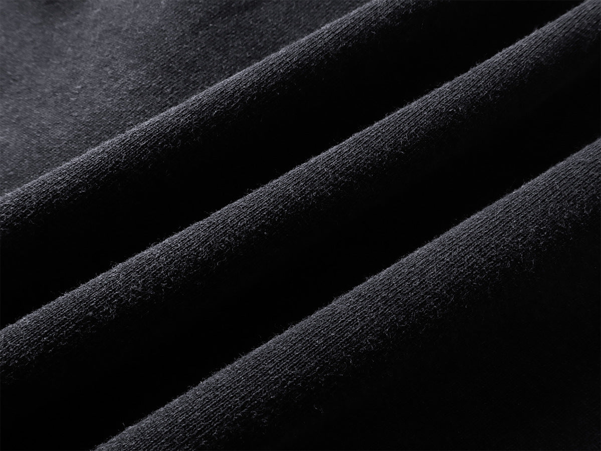 Heavyweight Wash Damage Zipper Hoodie