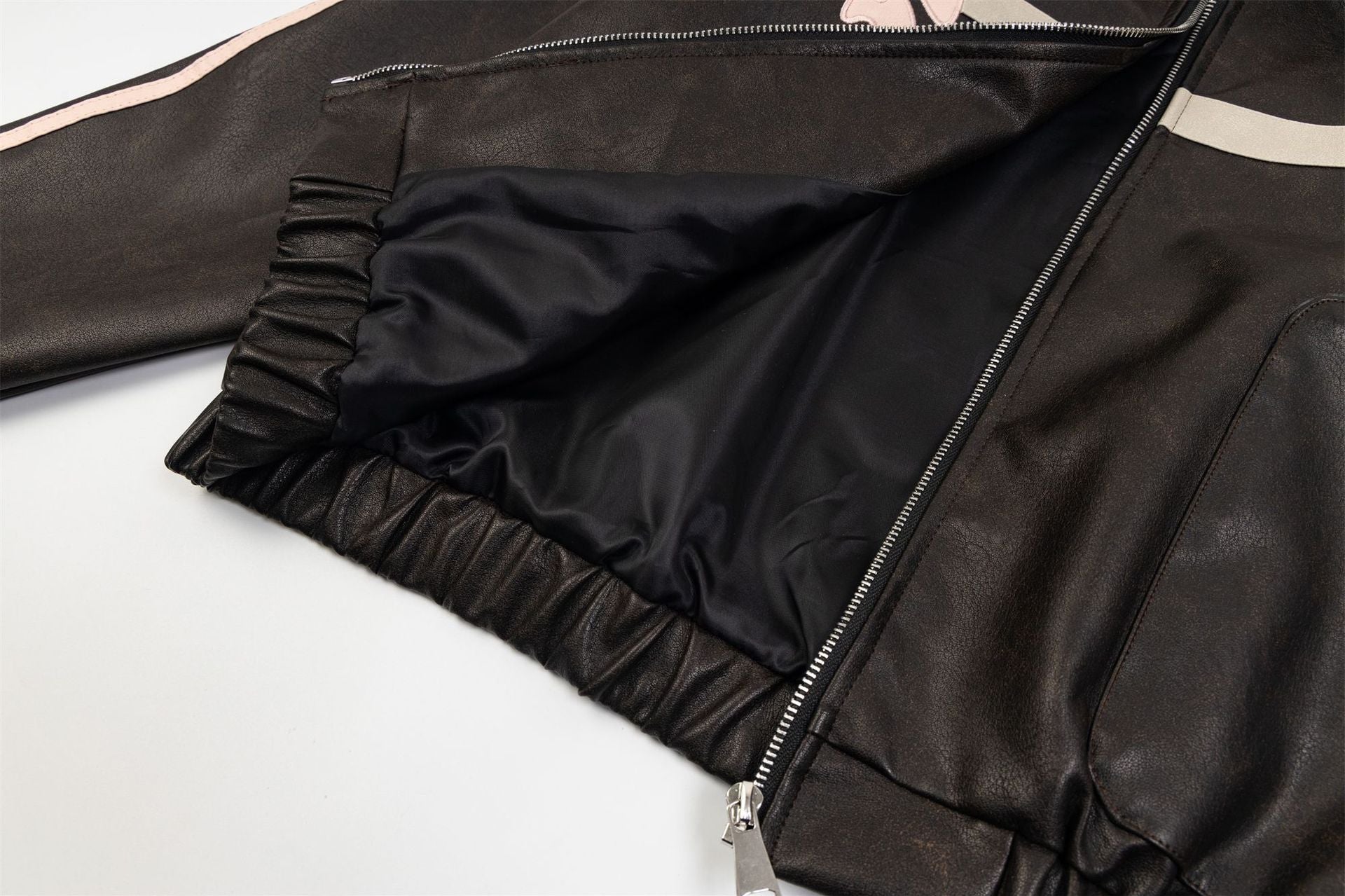 Veste en cuir Butterfly Biker