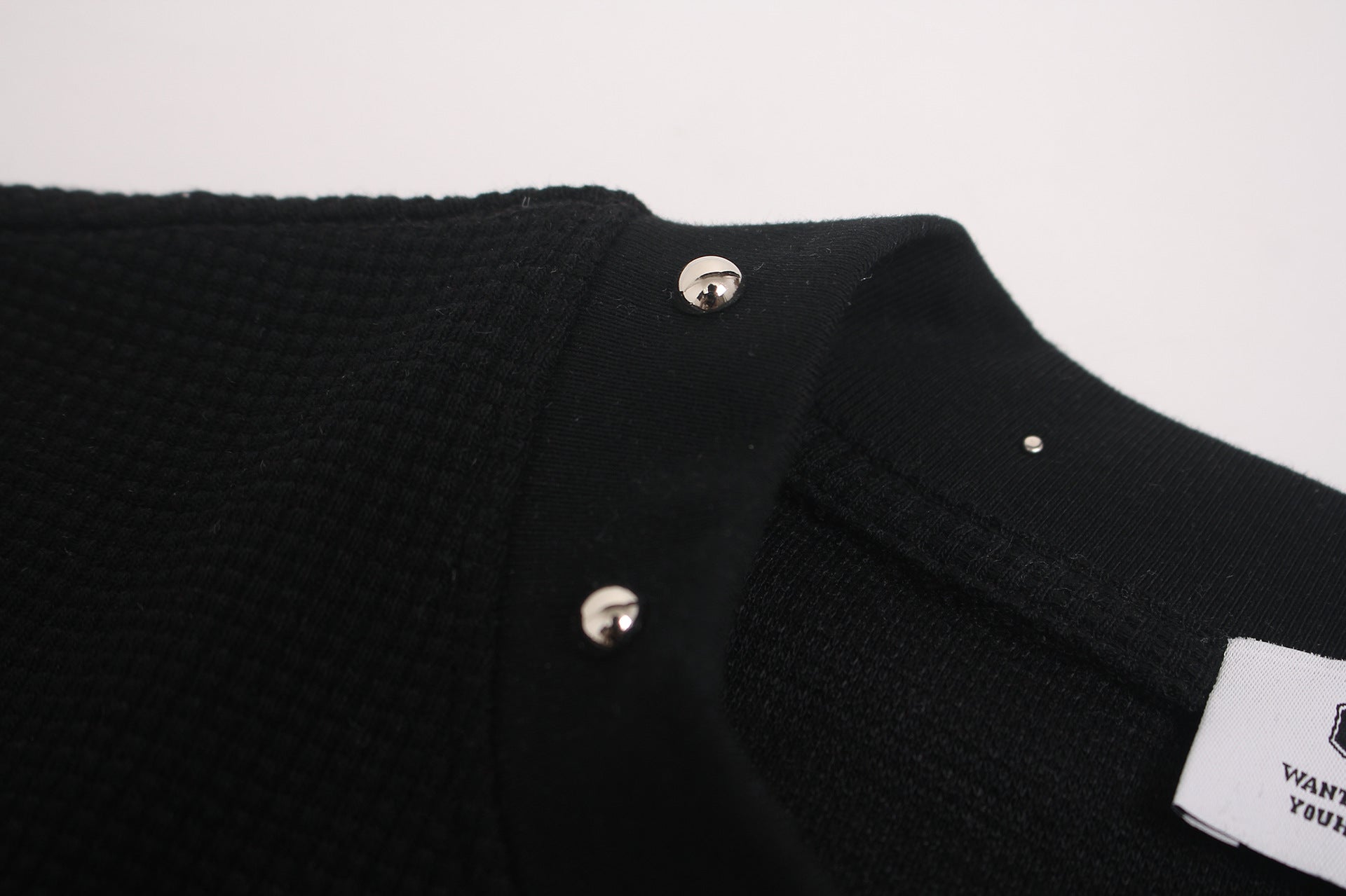 Portrait Studs Detail Short Sleeve T-Shirt