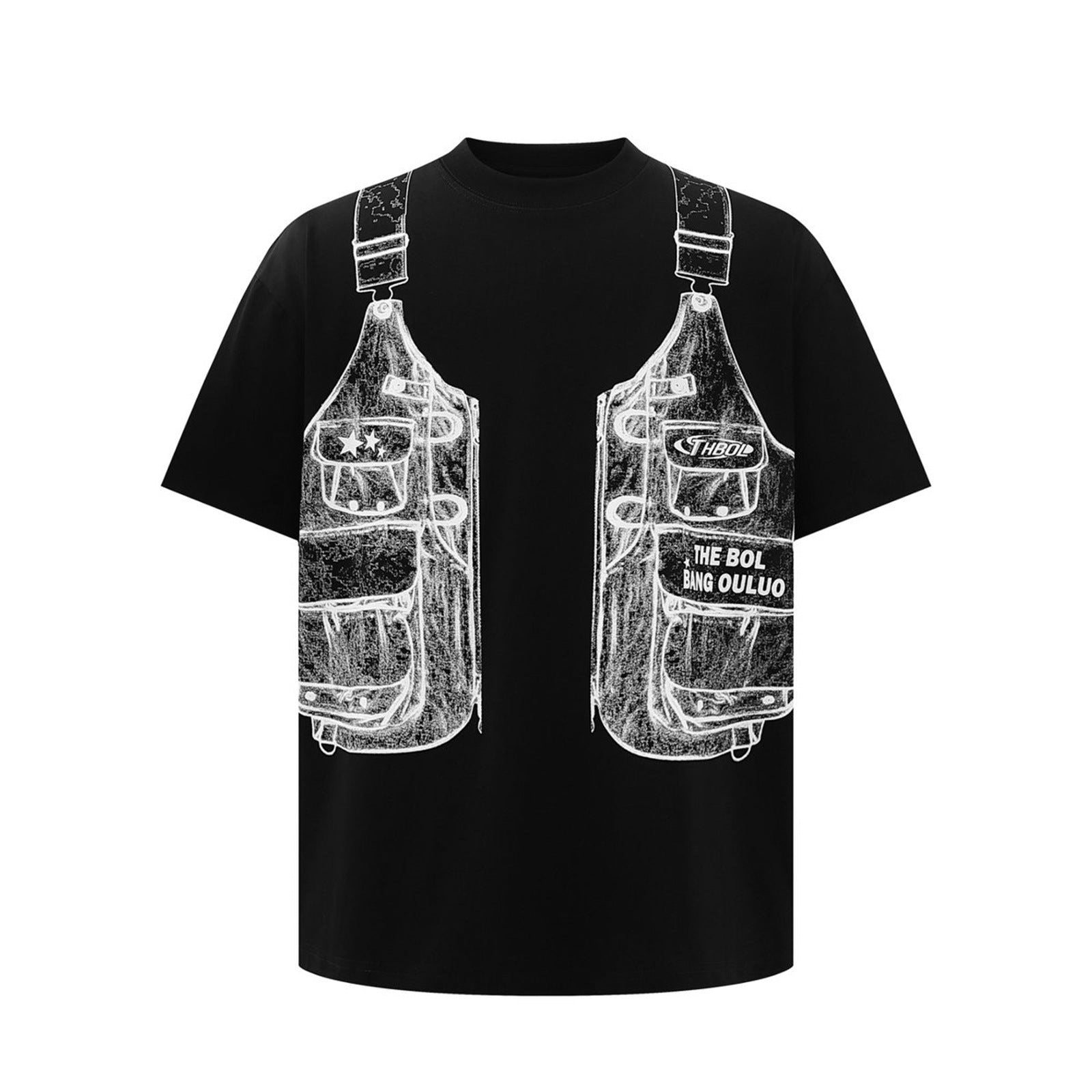 Jacket Print Graphic T-Shirt - MADXMARX