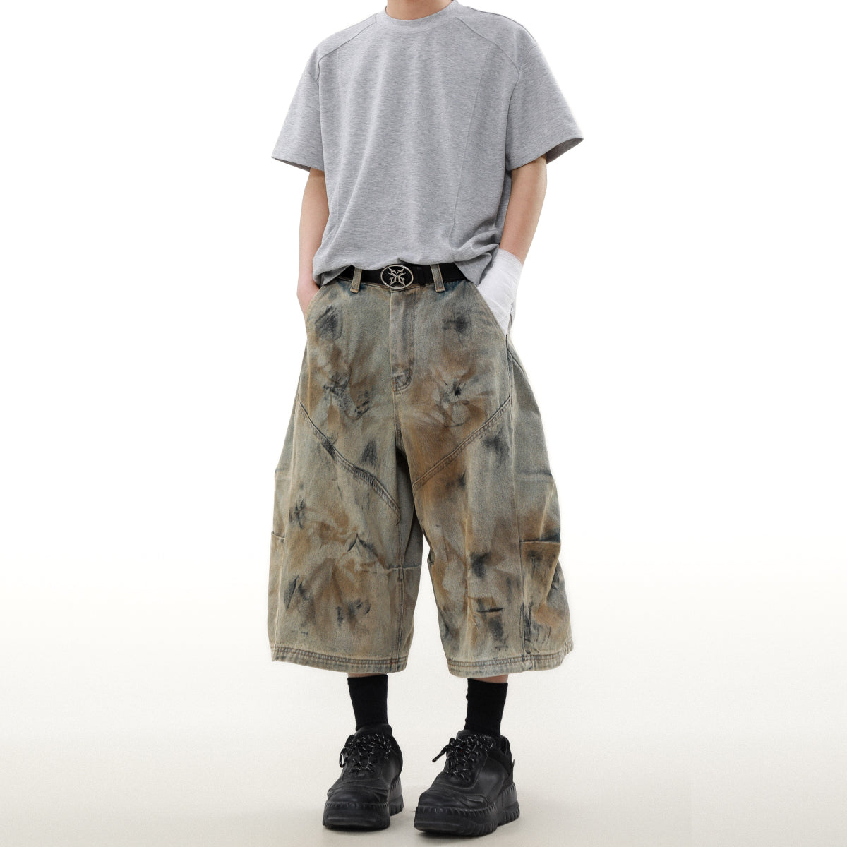 Wasteland Dirty Denim Jorts