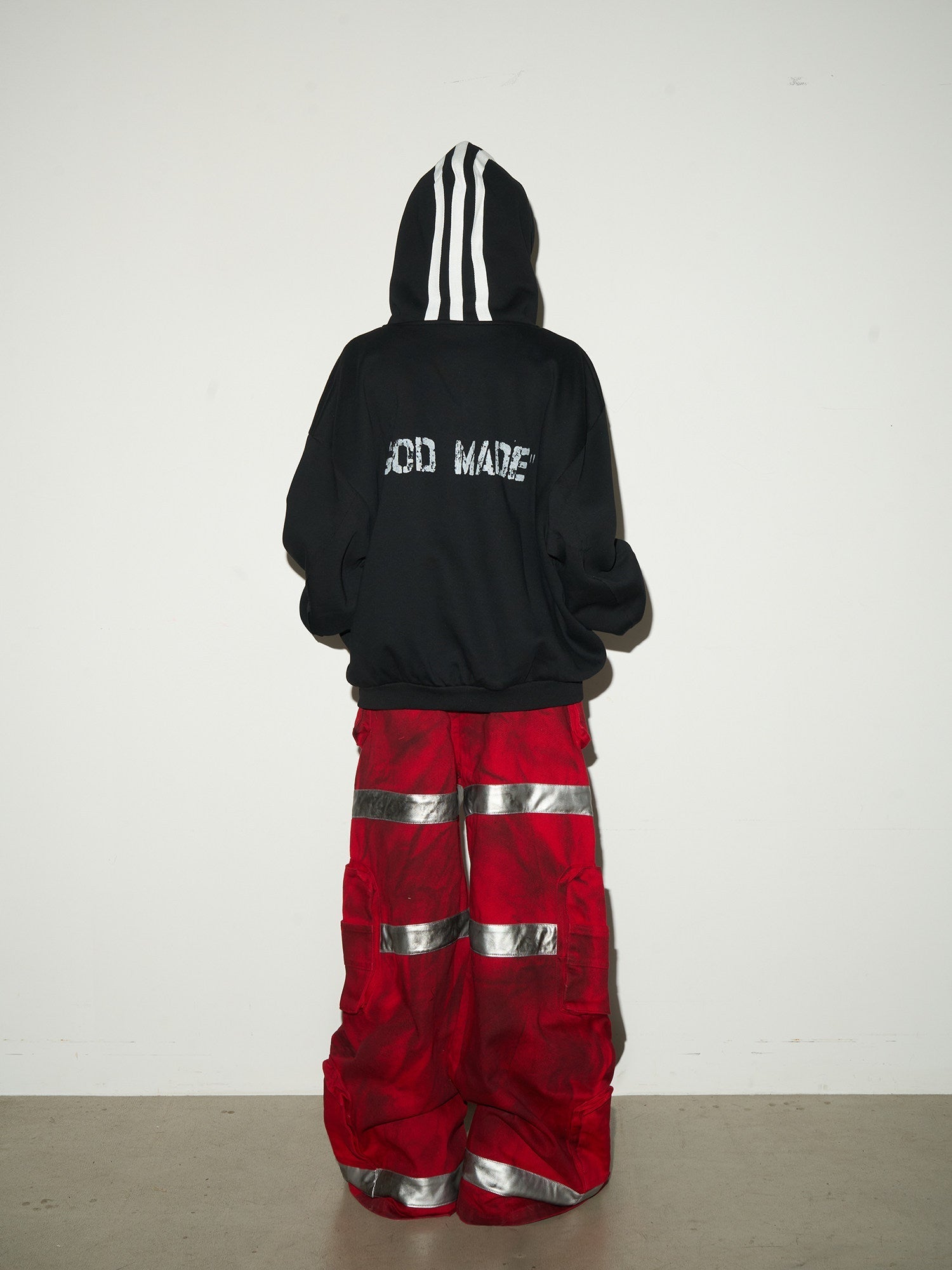 Reflective Stripe Cargo Pants