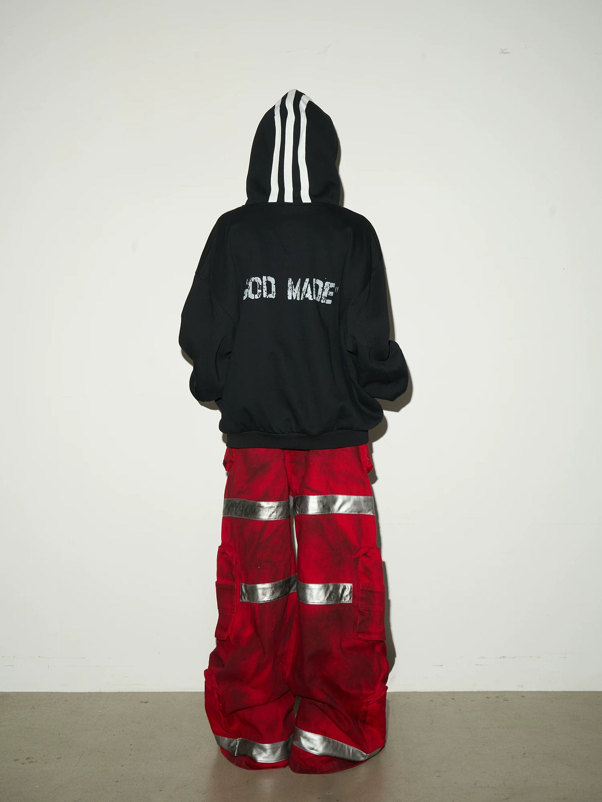 Reflective Stripe Cargo Pants