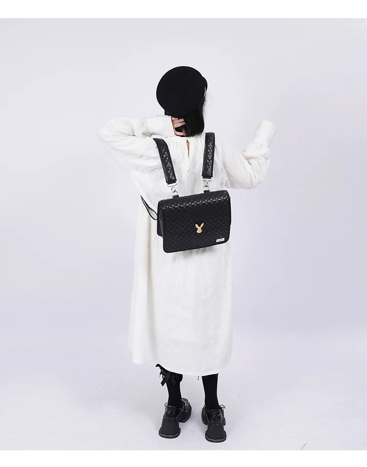 Quilted Mini Backpack