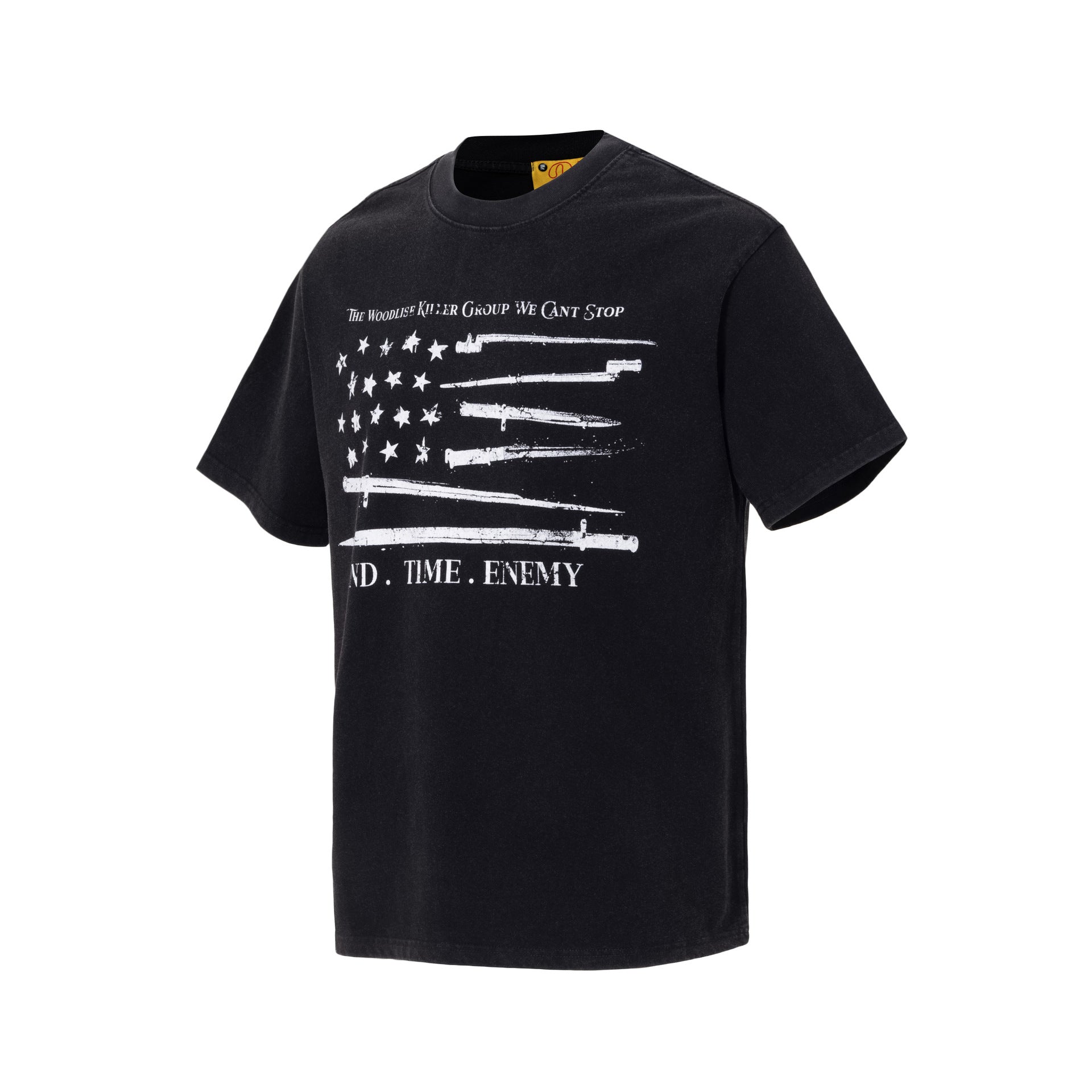 Washed Graphic Print Short Sleeve T-Shirt
