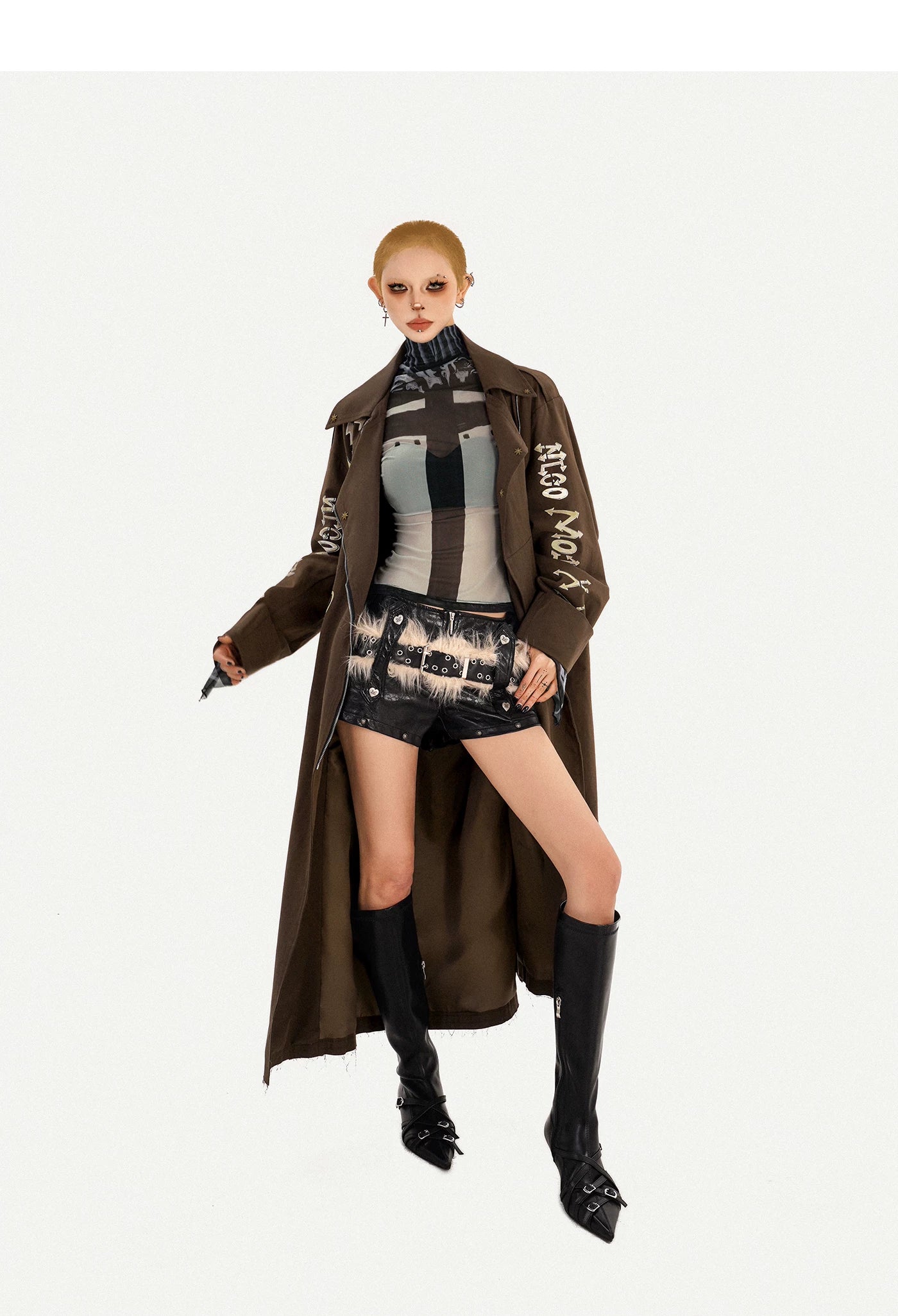 Tailored Lapel Oversize Long Coat