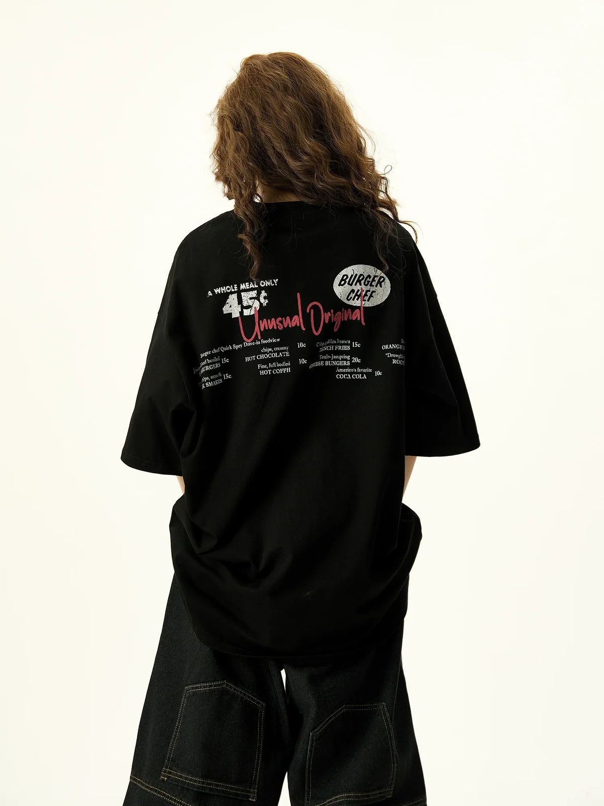Oversize Print Short Sleeve T-Shirt