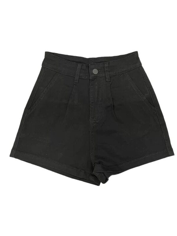 High-Waisted Loose Trendy Shorts