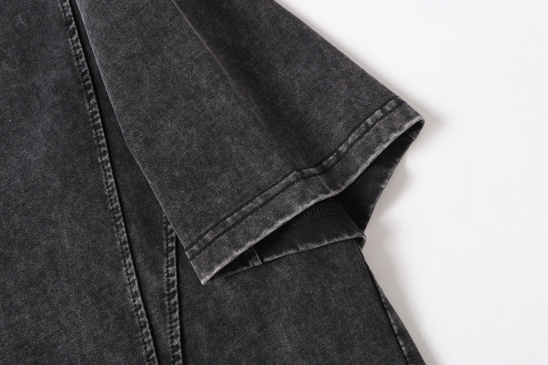 Washed Panel Short Sleeve T-Shirt