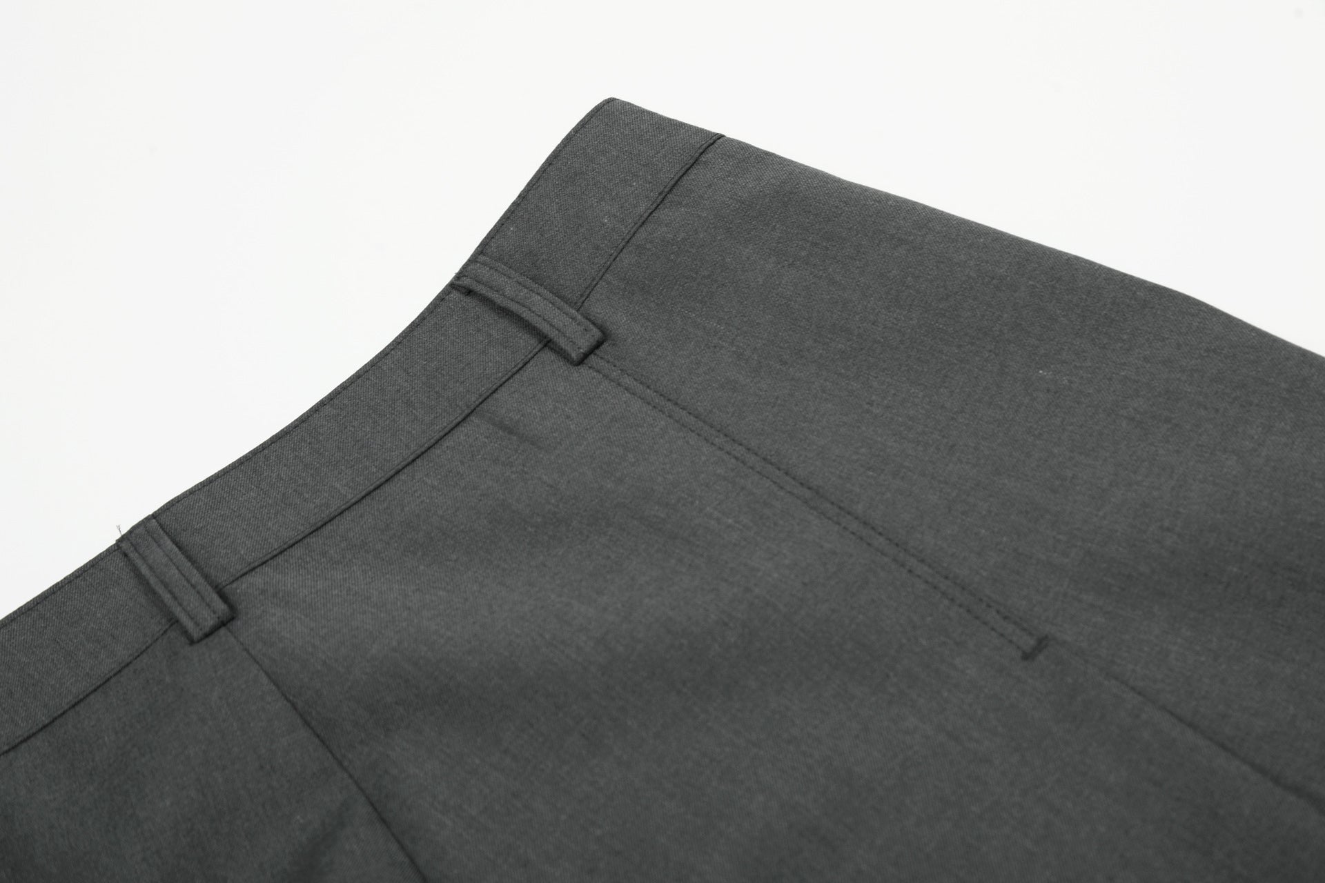 Deconstruction Pleats Draped Wide Leg Trousers