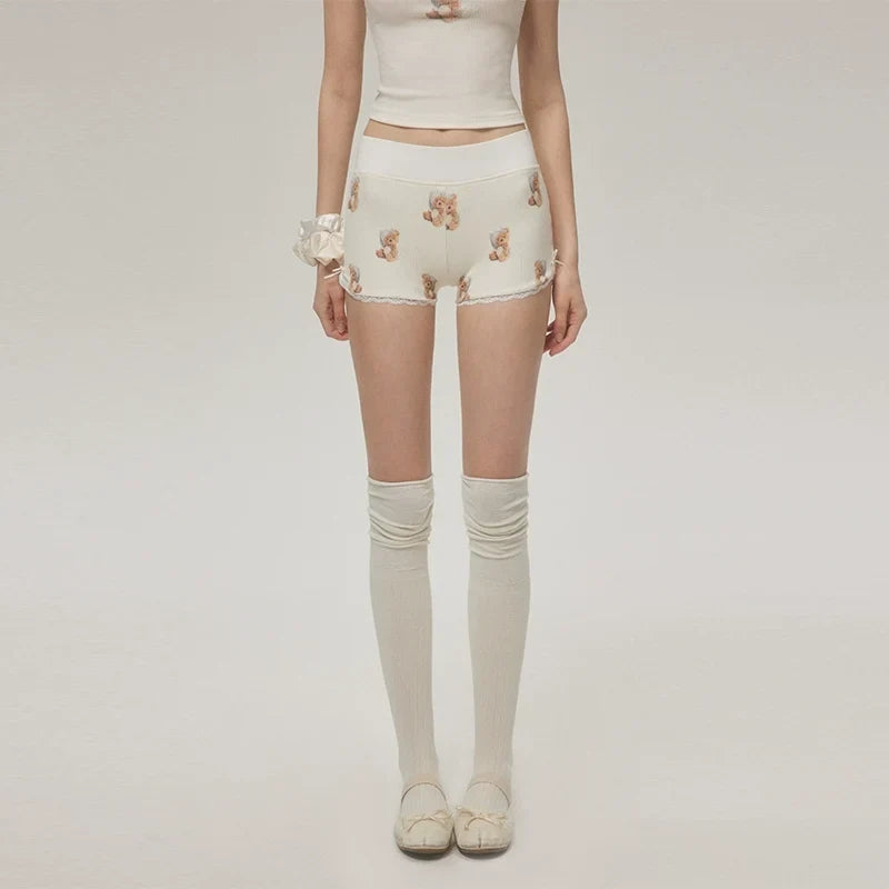 White shorts