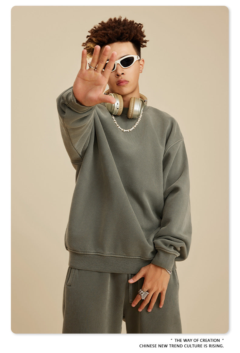 Oversize Washed Sweatshirt