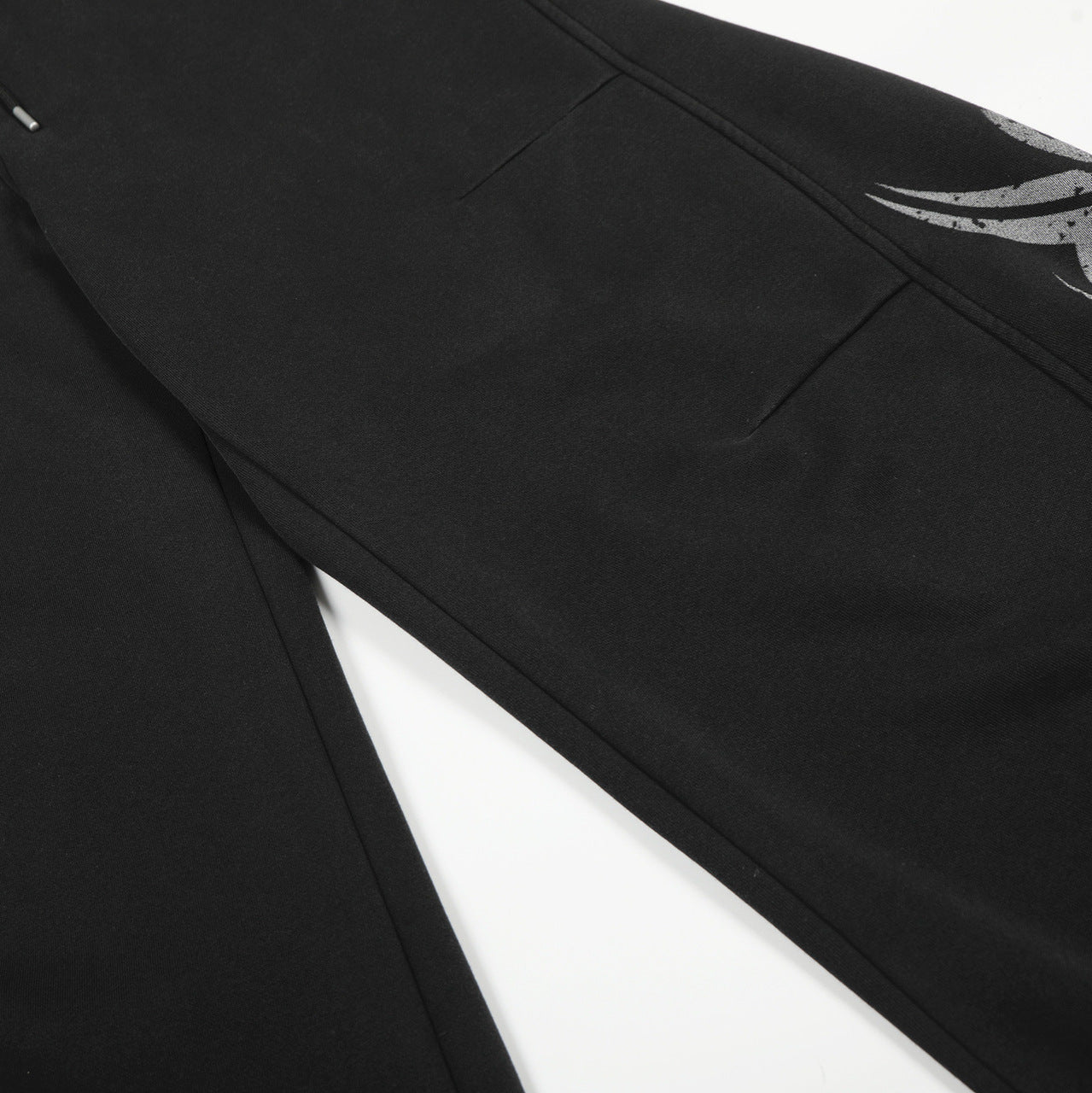 Tribal Print Drawstring Wide Leg Sweatpants
