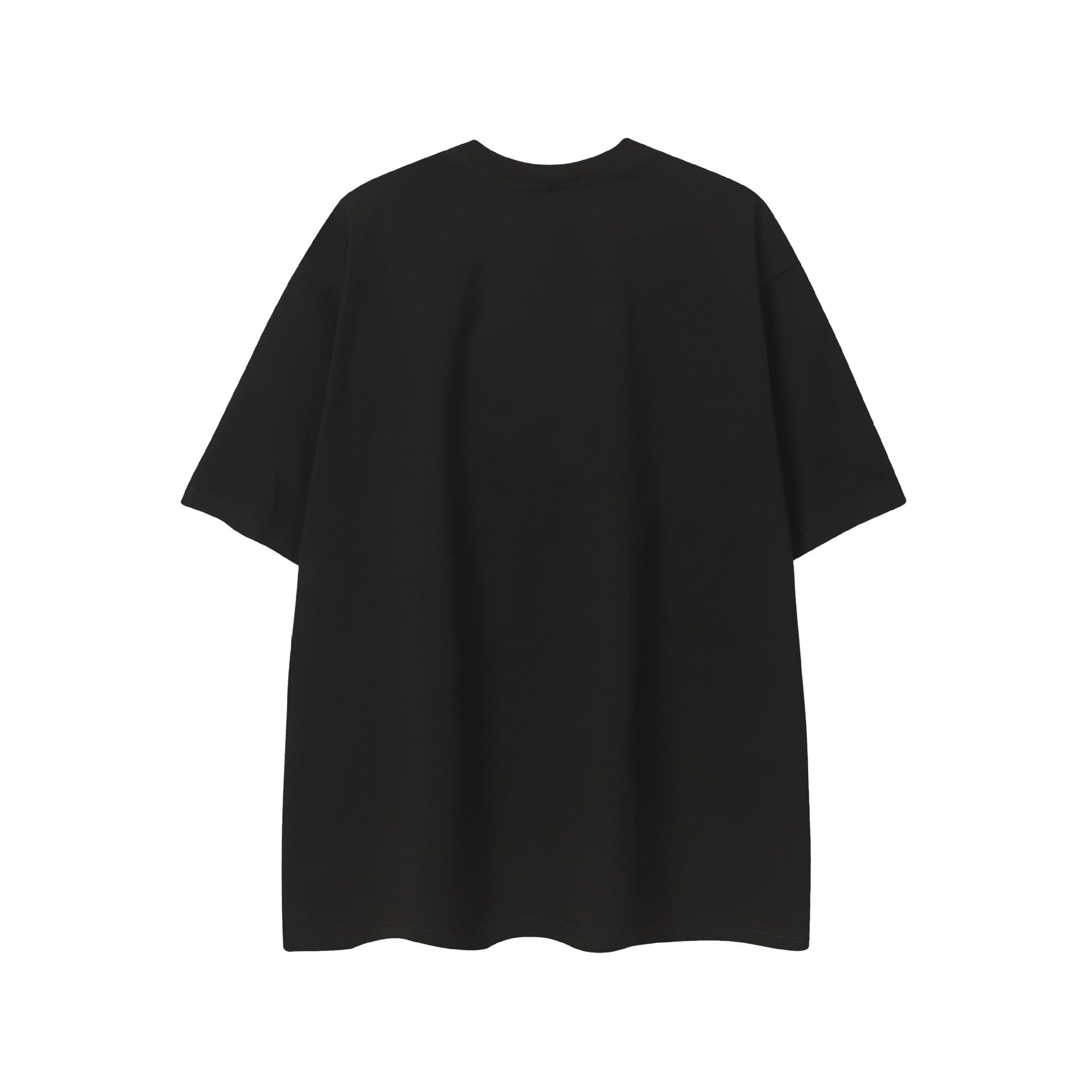 Oversize Portrait Print Short Sleeve T-Shirt