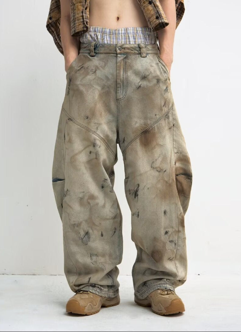 Jean ample Lazy Wasteland