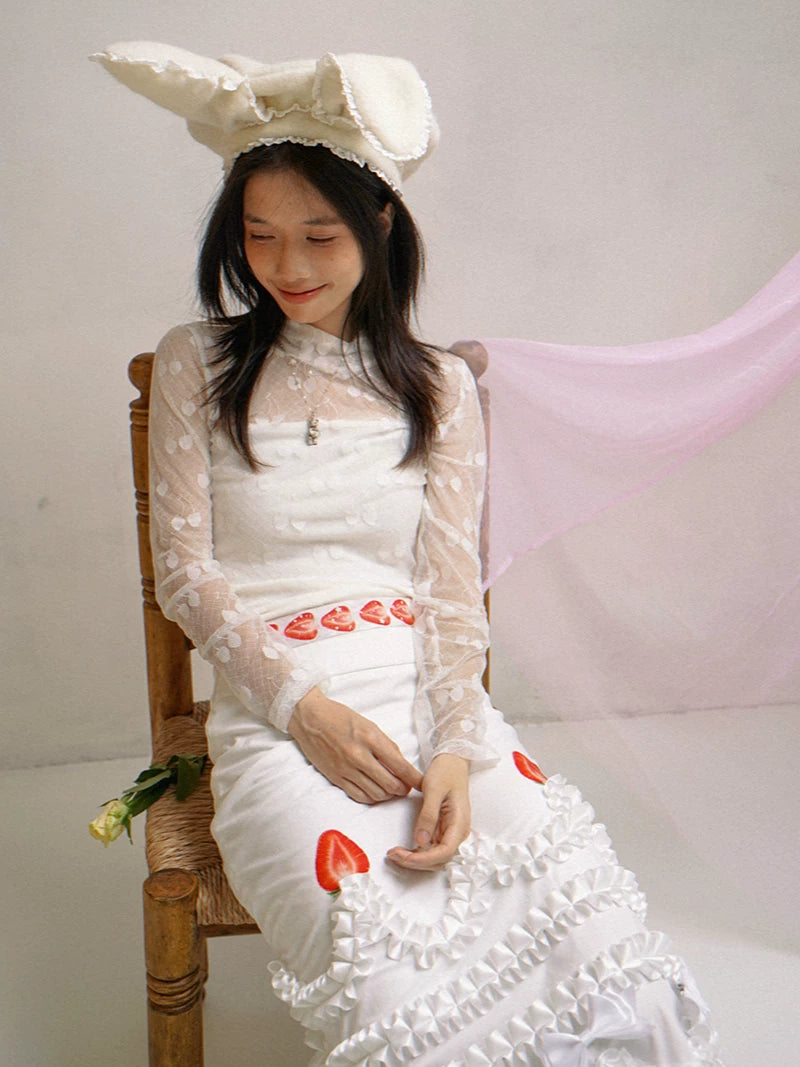 Layered Ruffle Cake Skirt