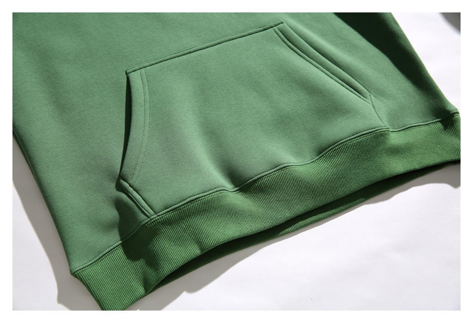 Sudadera con capucha de polar acolchada y suelta