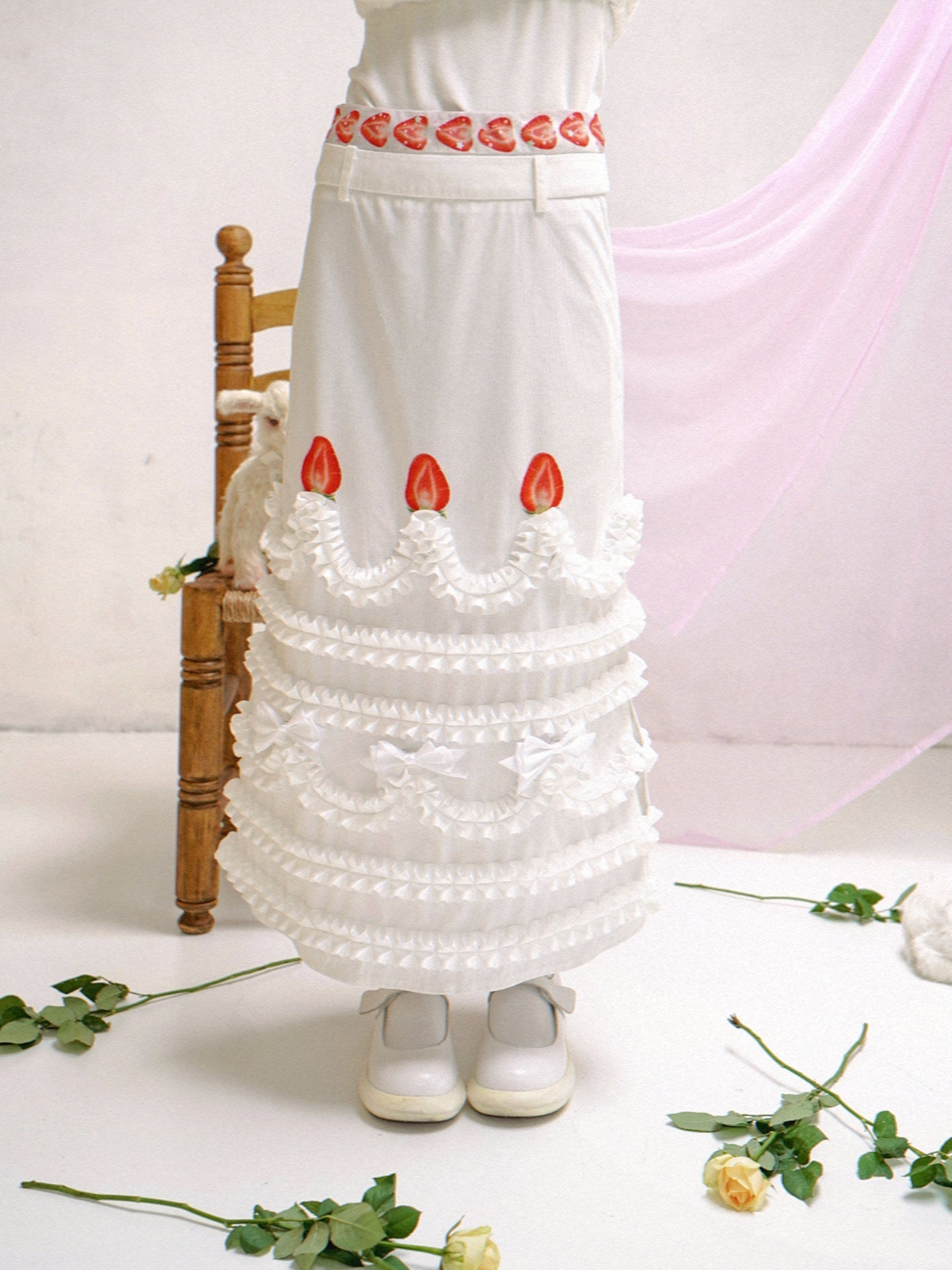 Layered Ruffle Cake Skirt
