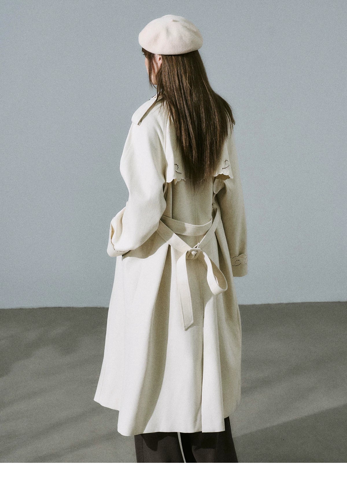 Double-Breasted Trench Coat