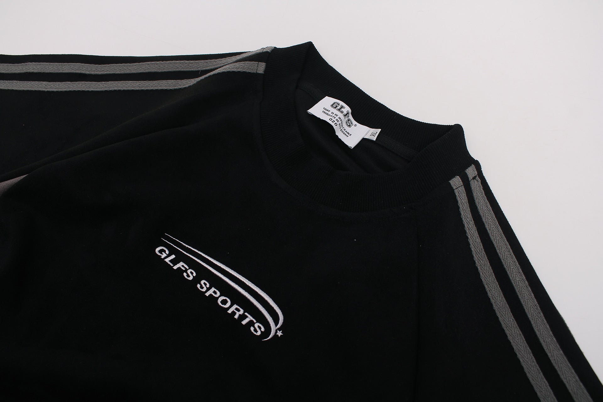 Suede Logo Oversize Short Sleeve T-Shirt
