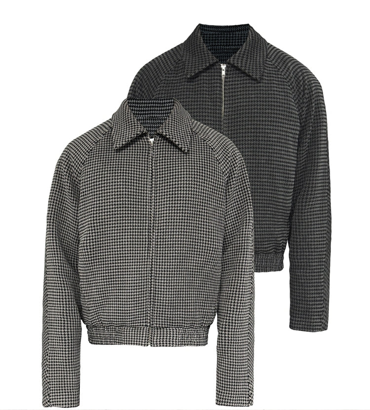 Houndstooth Short Jacket