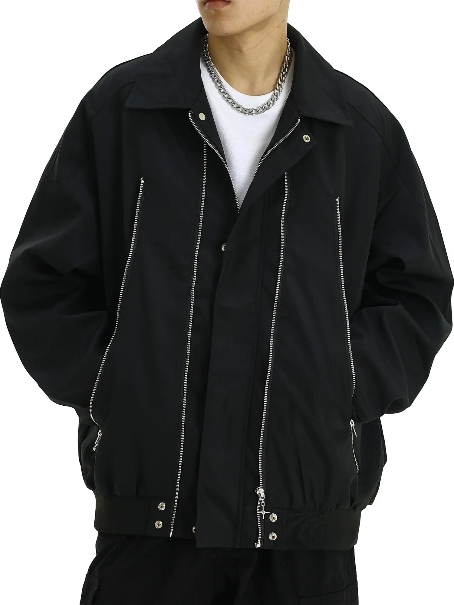 Oversize Zipper Jacket