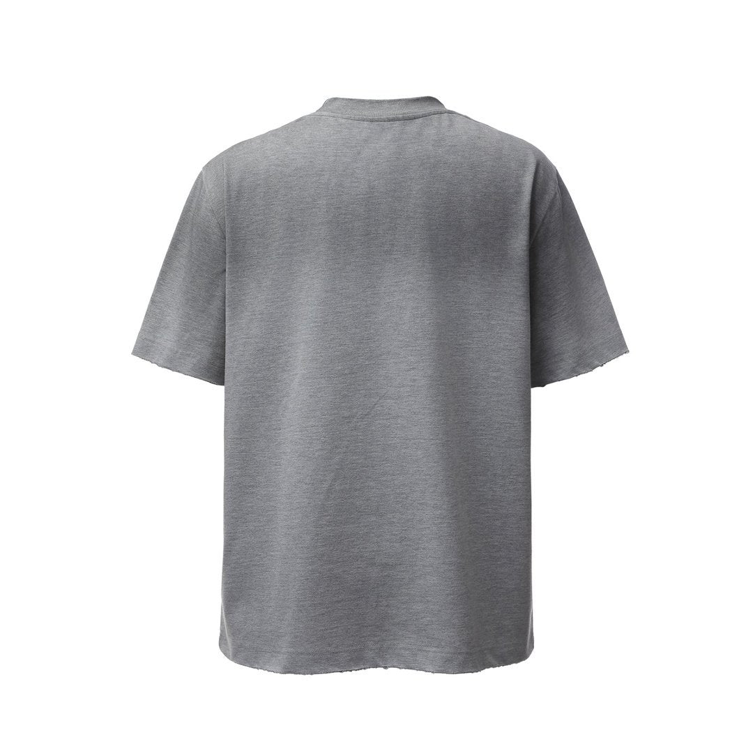 Heavyweight Spray Print Oversize Short Sleeve T-Shirt
