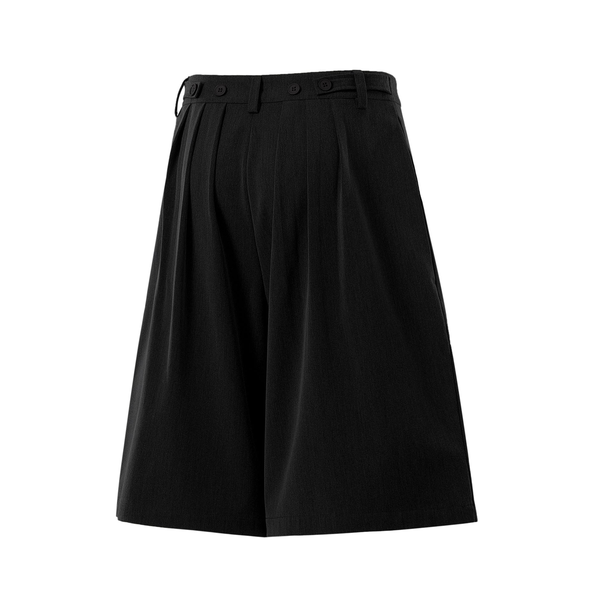 Drape Cropped Half Trousers