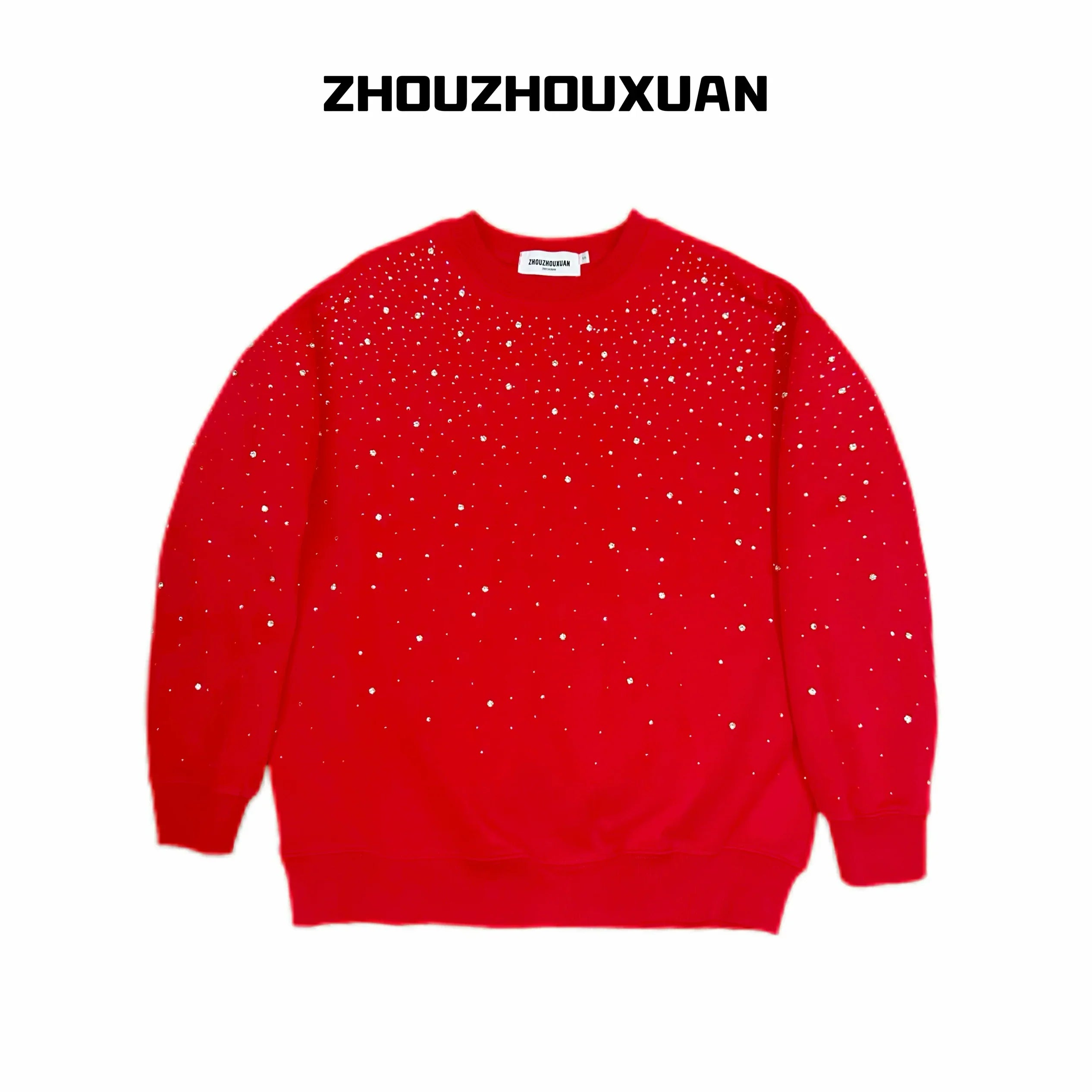 Rhinestone Starry Sky Hoodie & Long Sleeve Sweatshirt