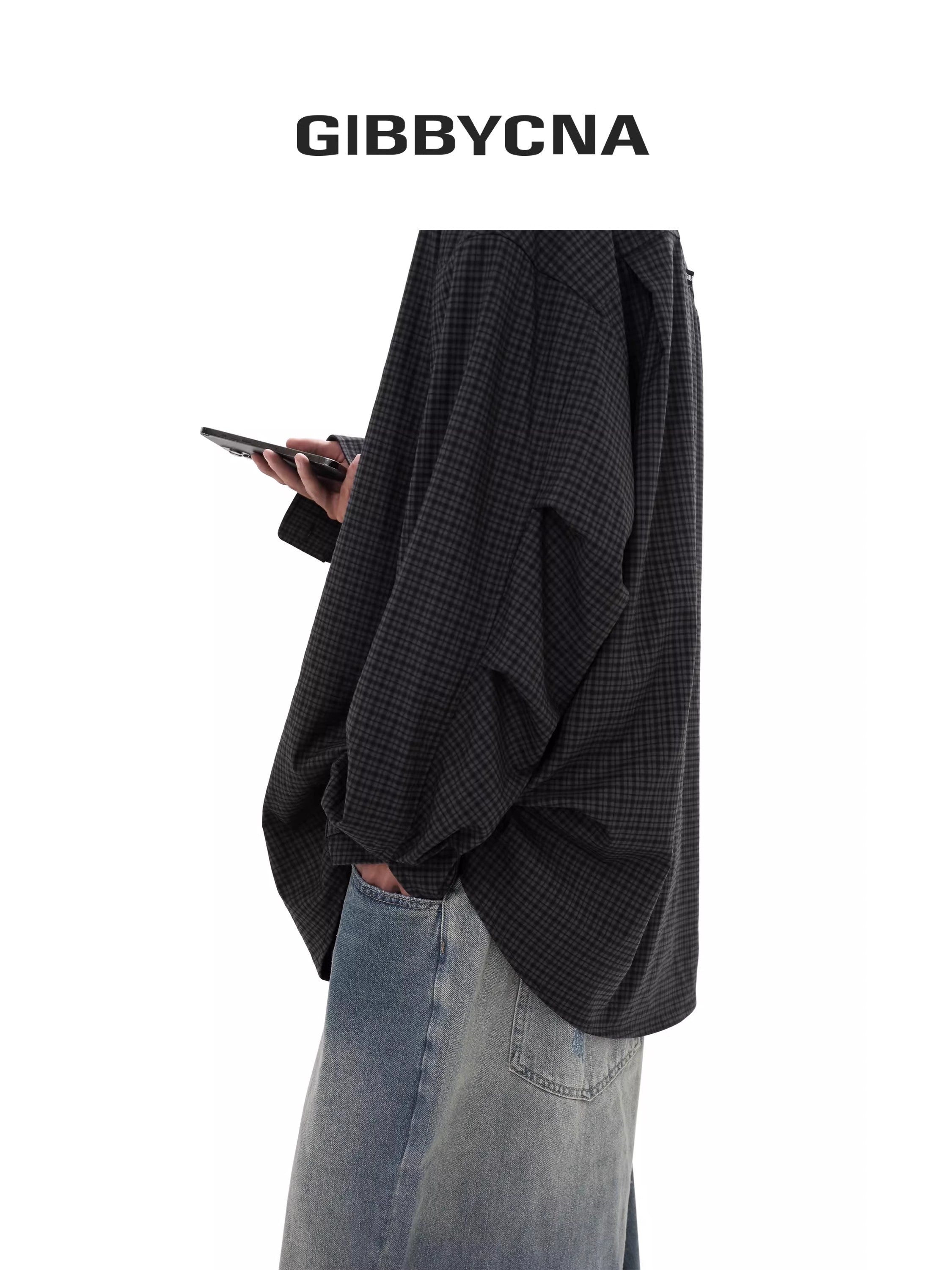 Embroidery Oversize Long Sleeve Shirts
