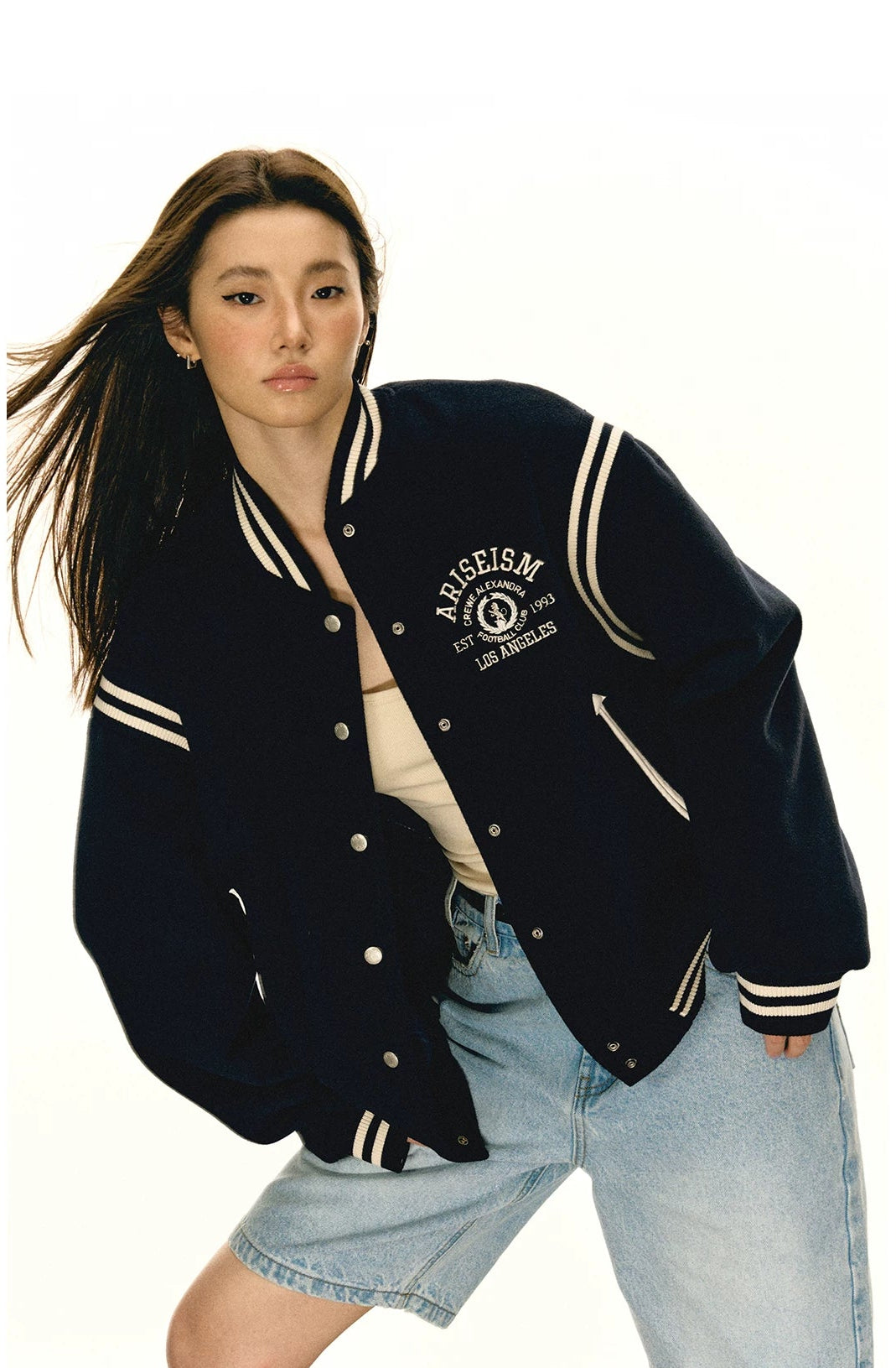 Patchwork Basball Jacket