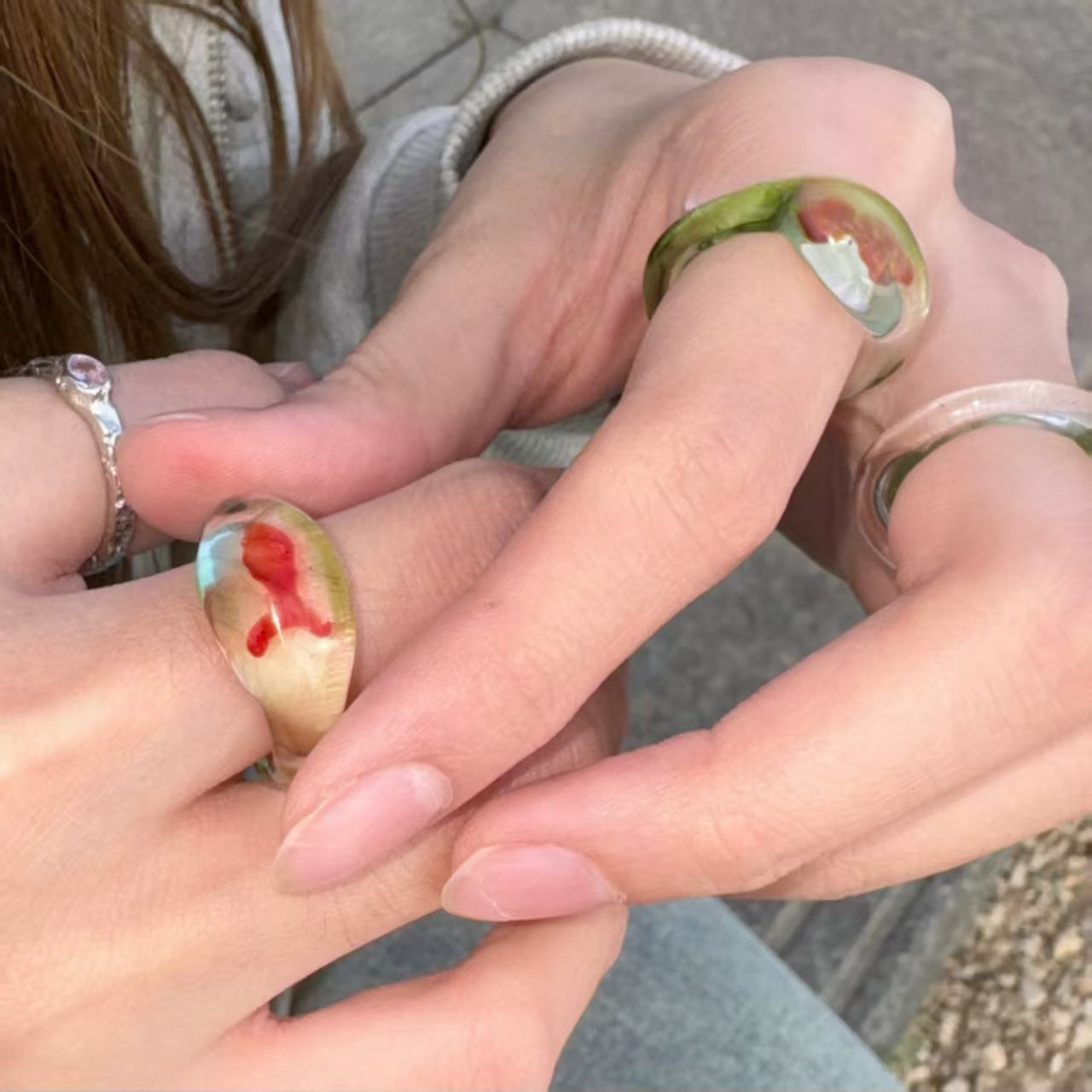 Y2K Fish Summer Ring