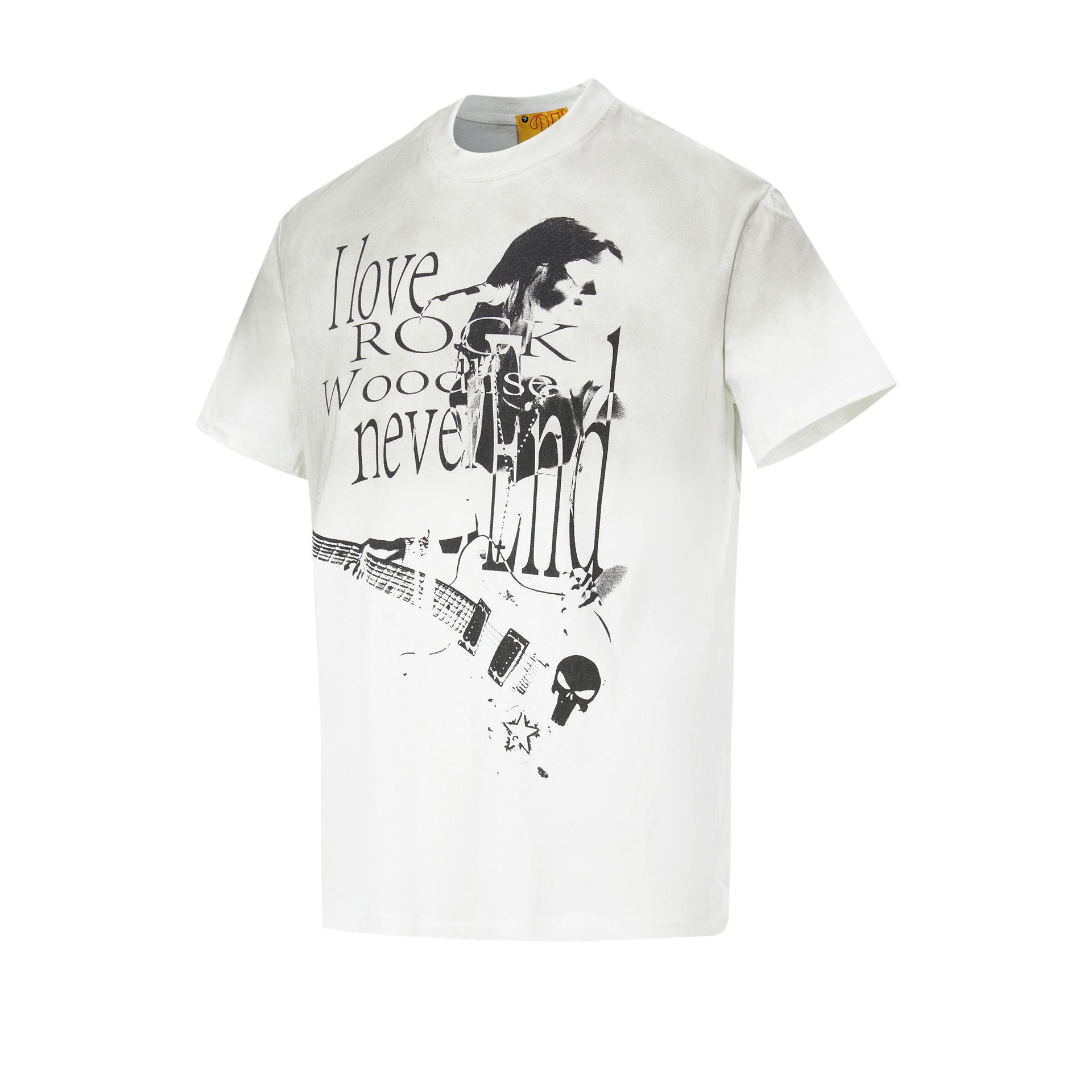Figure Print Oversize Short Sleeve T-Shirt