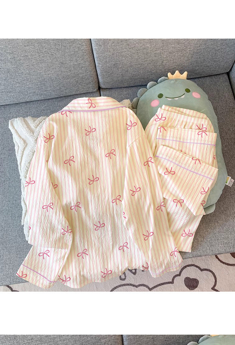 Pinky Ribbon Pajamas