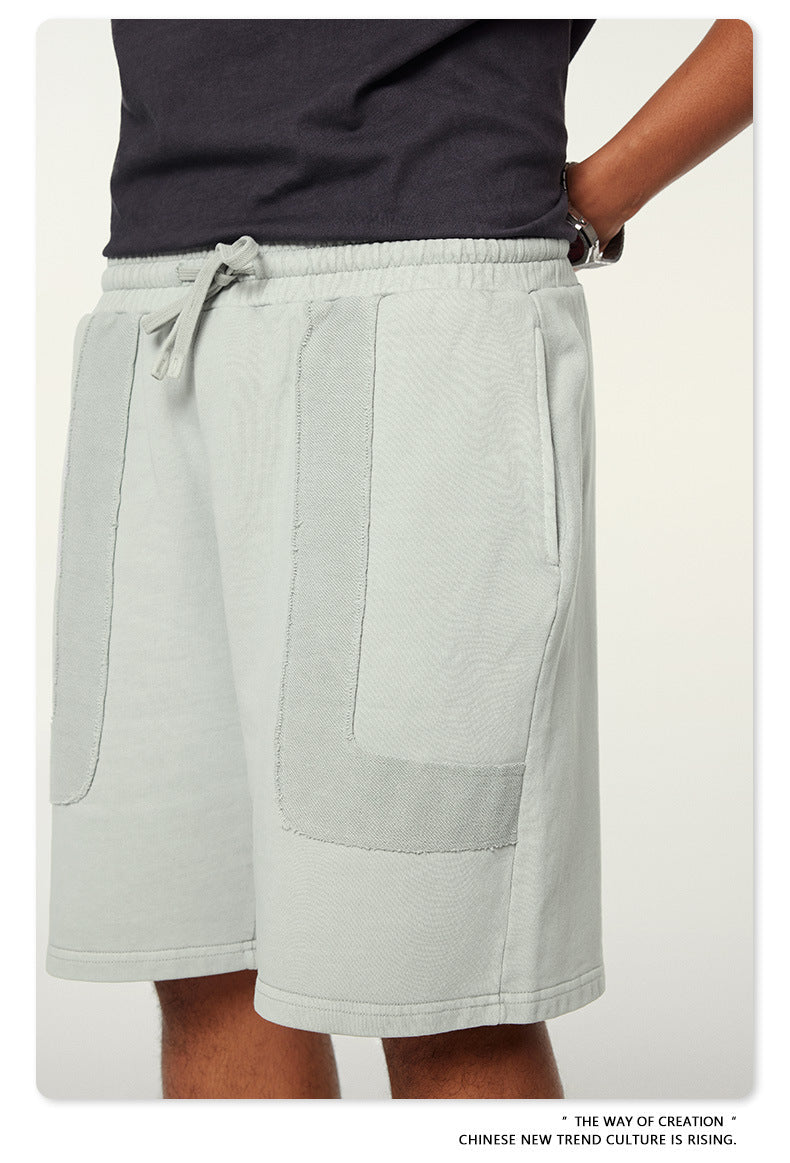 Washed Heavyweight Short Sleeve T-Shirt & Short Sweatpants Setup