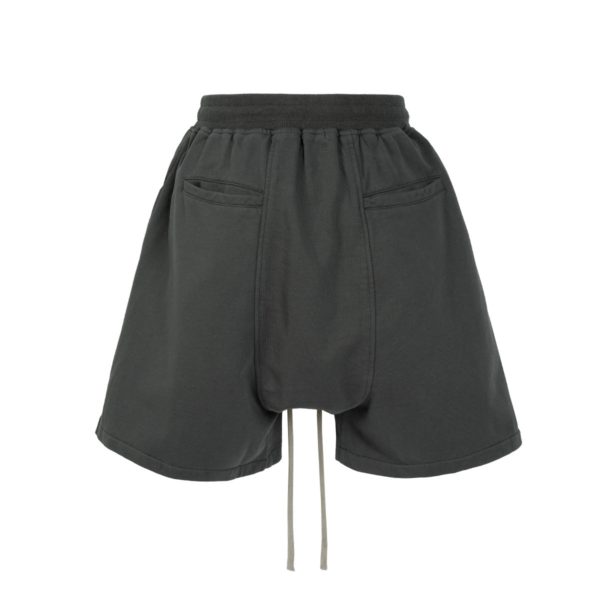 Drawstring Zipper Short Pants